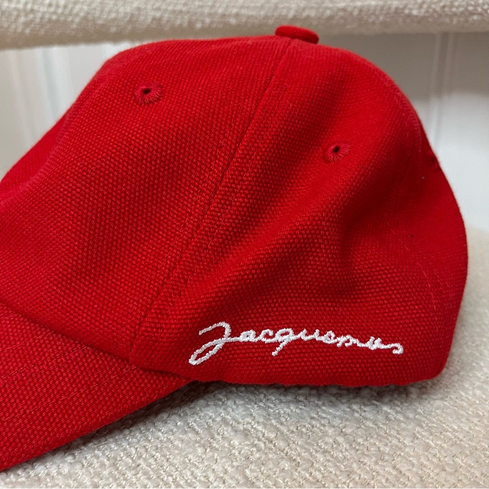 Red Baseball Cap - Picture 3 of 6